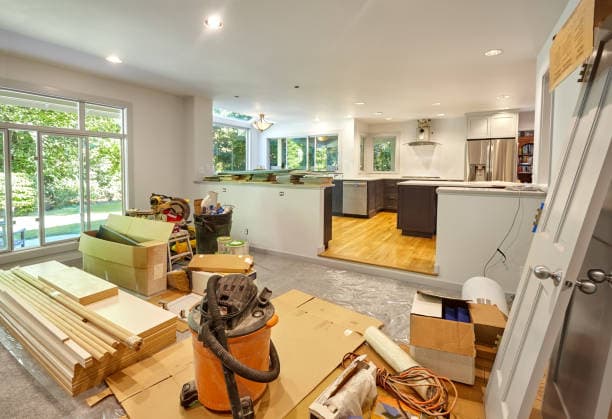 Home remodel with modern design